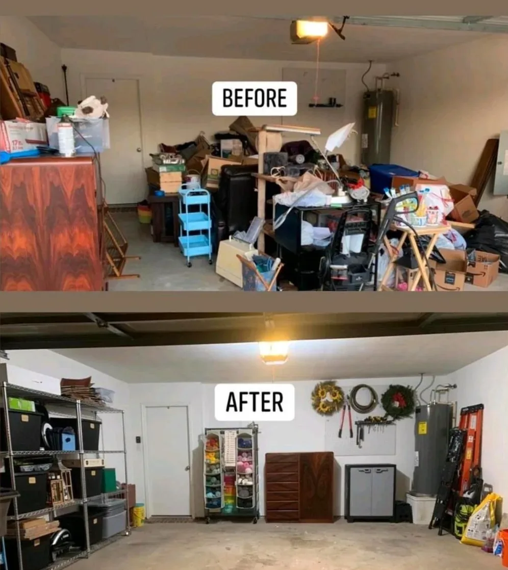 Entrümpelung Hannover vorher und nachher – Garage geräumt