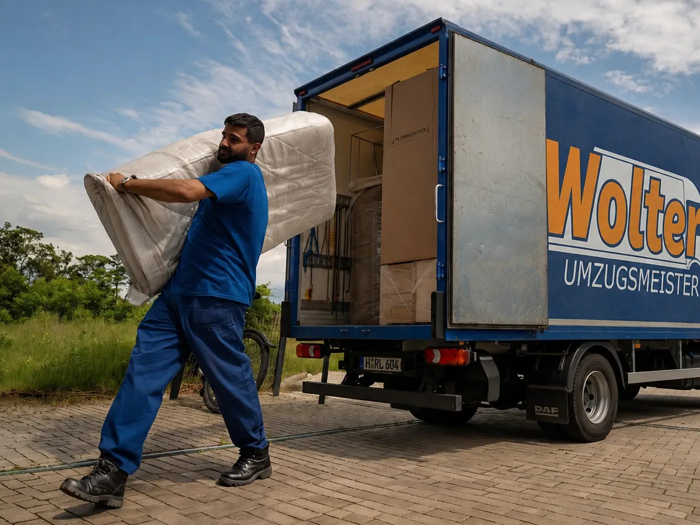 Umzugsunternehmen Wolfenbüttel – Team von Umzugsmeister Wolters beim Umzug